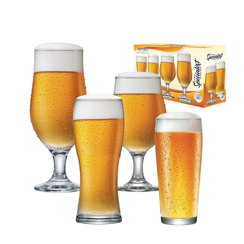 Jogo Taças Cerveja Clara Ruvolo 4 Peças (7908011006659)