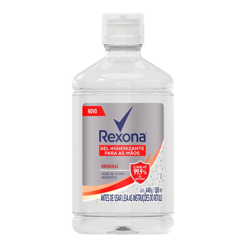 Álcool Gel Higienizante Mãos Rexona Original (7891150076419)