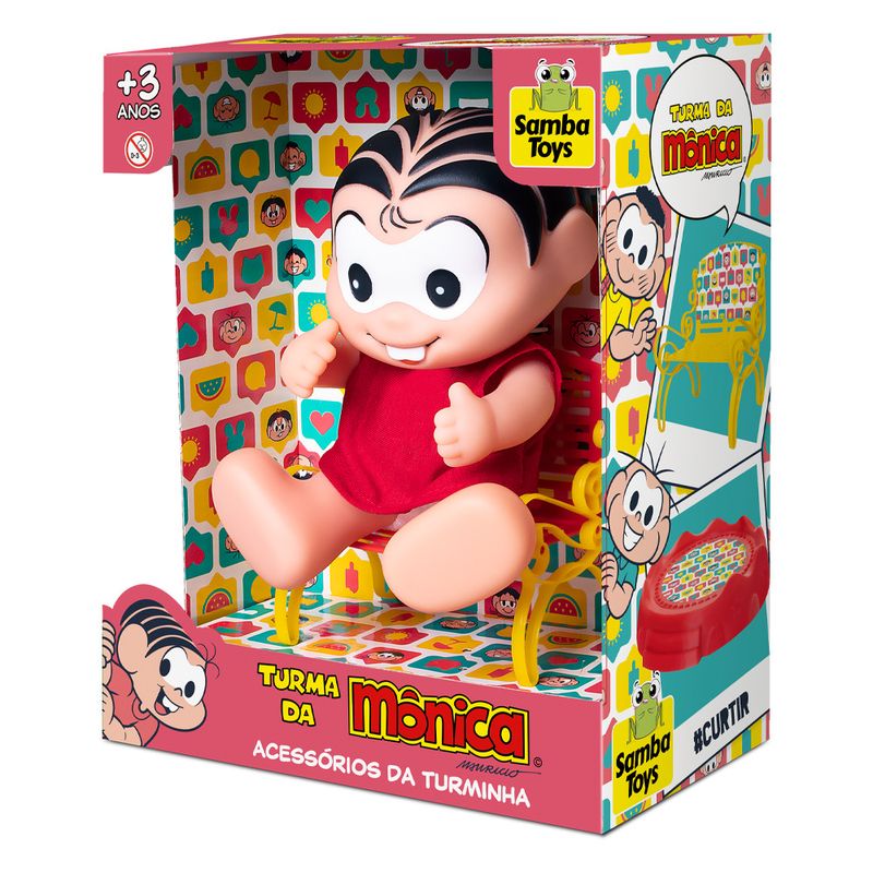 Brinquedo Mini Banquinho Turma da Mônica (7898631556415)