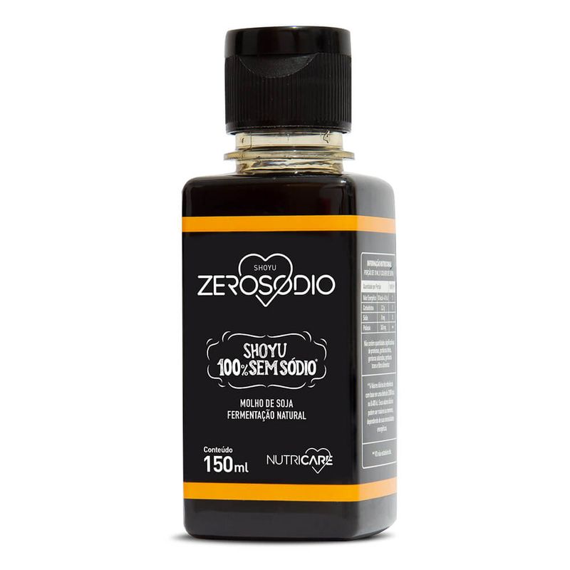 Molho Shoyu Nutricare 150ml Zero Sódio (7898960730159)