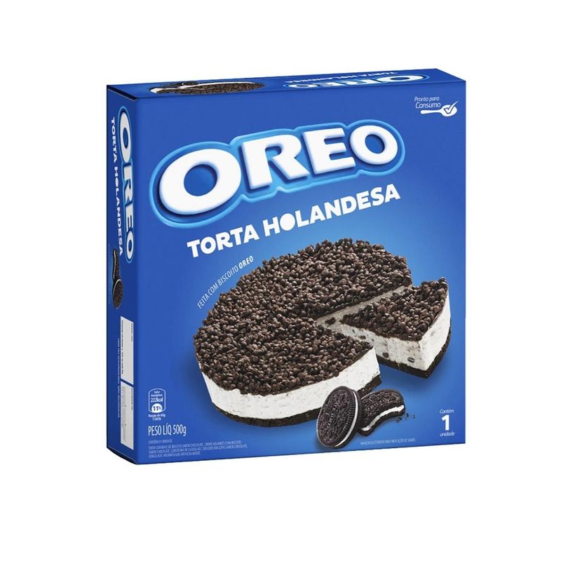 Torta Holandesa Oreo 500g (7898161870944)