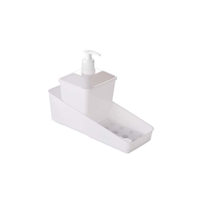 Conjunto Porta Detergente Plasútil Branco (7899808887974)