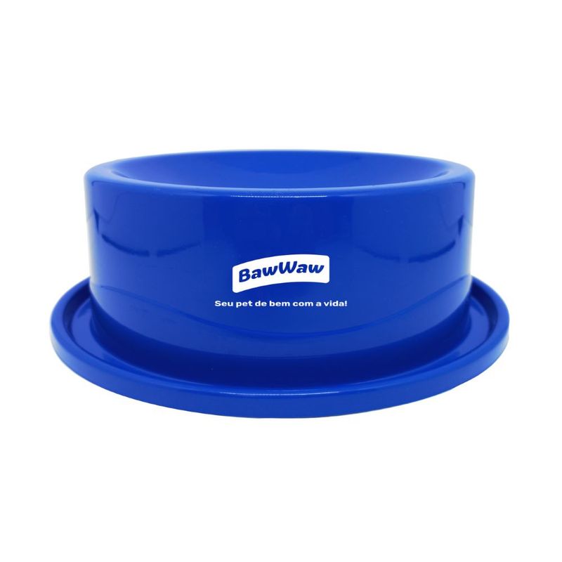 Comedouro Plástico Cães E Gatos Baw Waw C/12 Ergonômico (7899306041977)