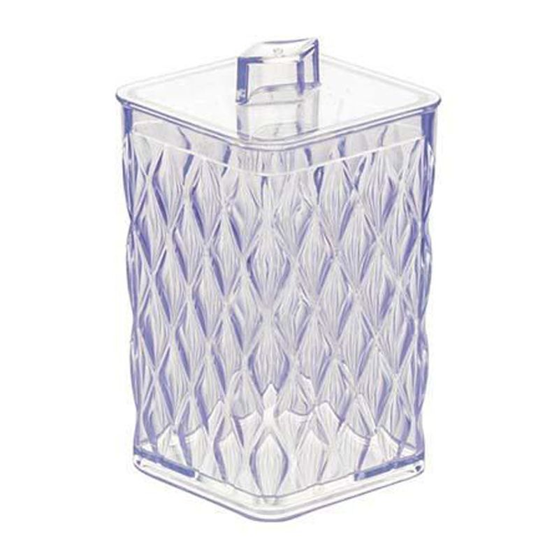 Porta Algodão Plasútil Glamour Cristal 285ml (7899808871850)
