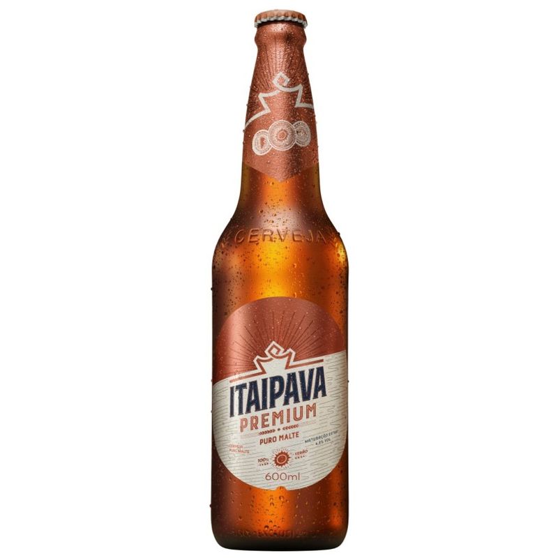 Cerveja Itaipava Premium Puro Malte 600ml (7898377661602)