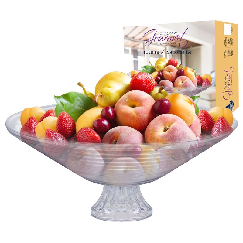 Fruteira Reta Com Pé Gourmet (7908011003054)
