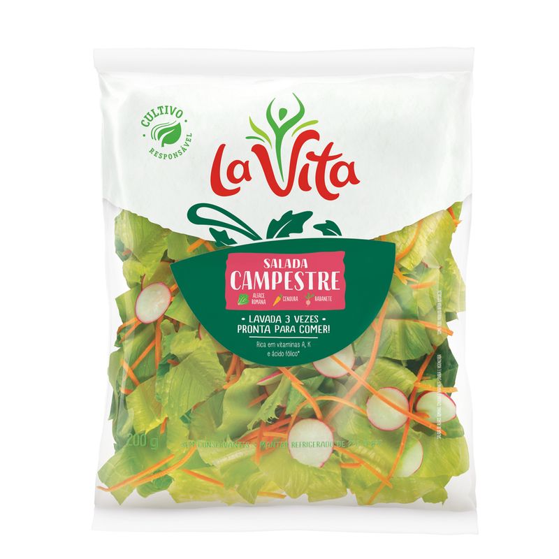 Salada Campestre La Vita 200g (7898904845956)
