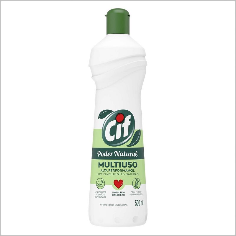 Limpador Multiuso Cif Poder Natural 500ml (7891150080898)