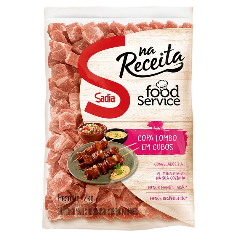 Copa Lombo em Cubos Sadia 2kg (7891515558574)