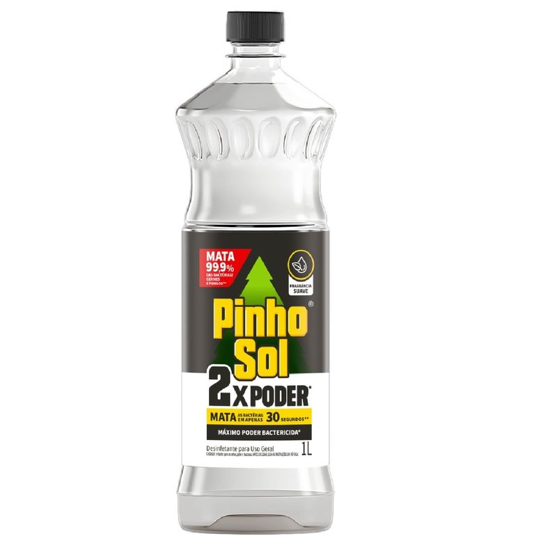 Desinfetante Pinho Sol 1l 2x Poder Suave (7509546668284)