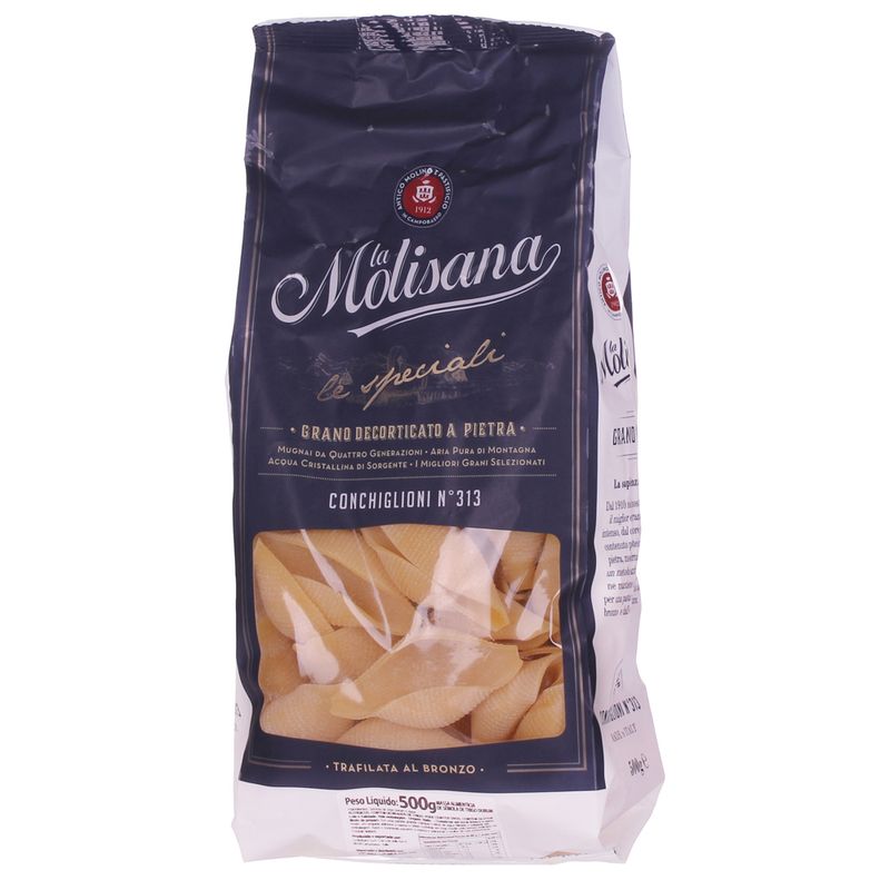 Macarrão Grano Duro La Molisana Conchiglioni 500G (8004690123133)