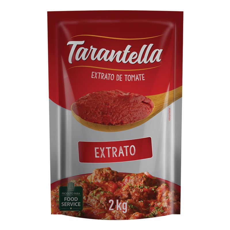 Extrato de Tomate Tarantella 2kg Sachê (7896036097847)