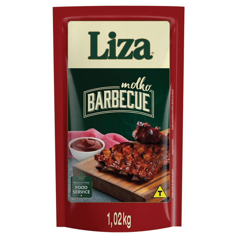 Molho Barbecue Liza Sachê 1,02kg (7896036000083)
