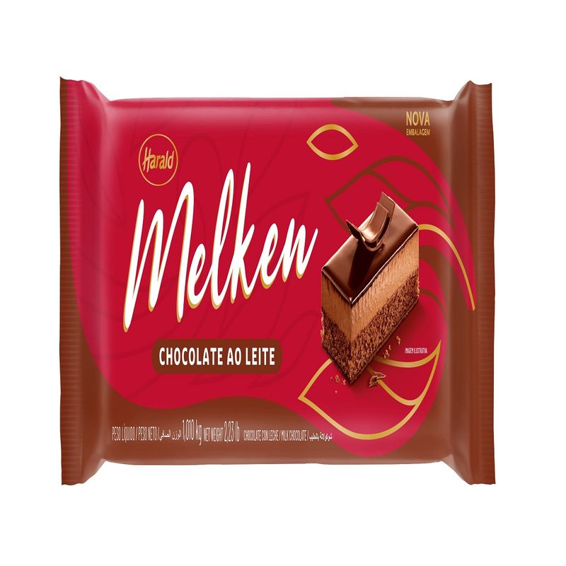 Chocolate Cobertura Melken 1,01kg Ao Leite (7897077837164)