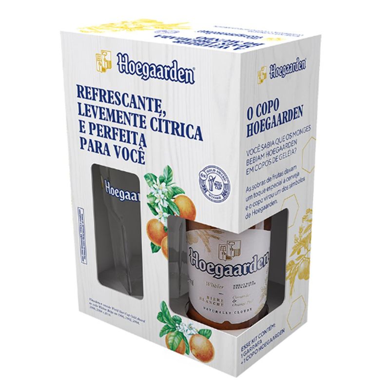 Cerveja Hoegaarden Long Neck 330ml + Copo (7898700710793)