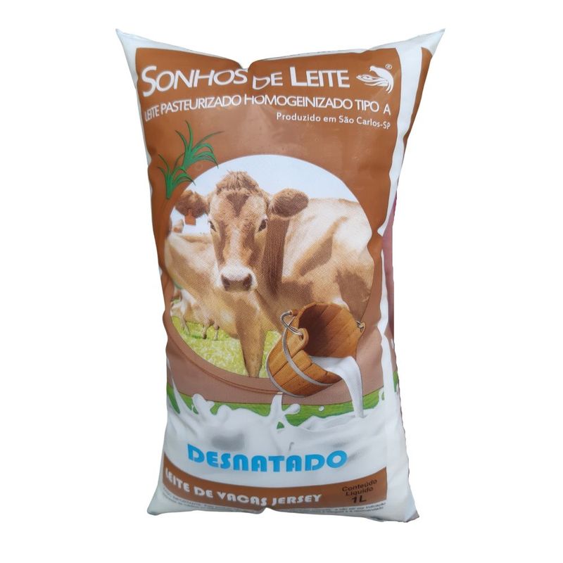 Leite Pasteurizado Tipo A Desnatado Sonhos De Leite 1L (7898939964158)