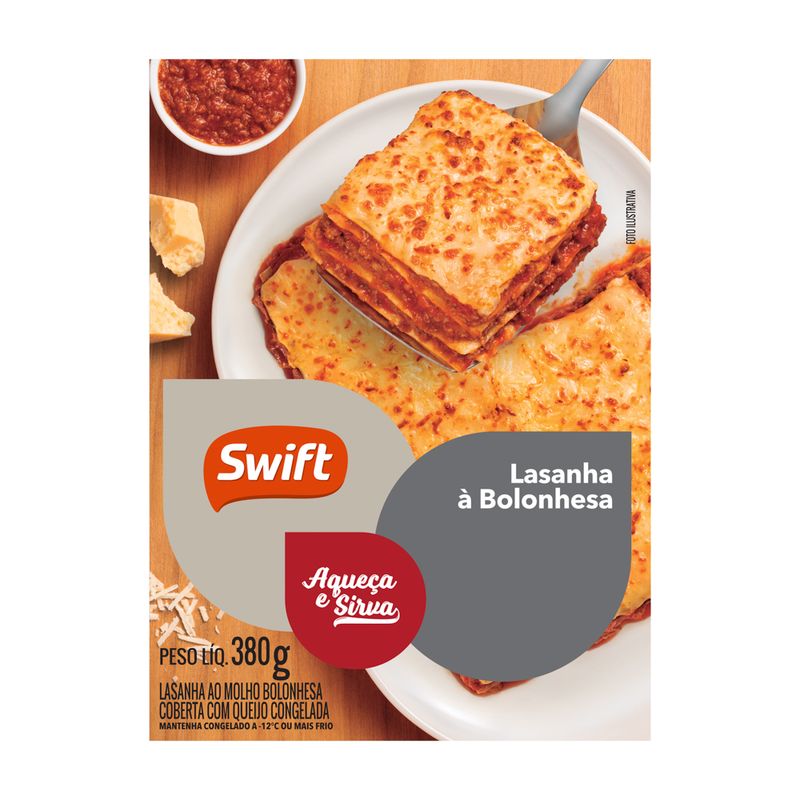 Lasanha Swift 380g Bolonhesa (7894904240944)