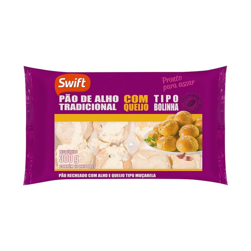 Pão Alho Swift 300g Bolinha (7899567235733)