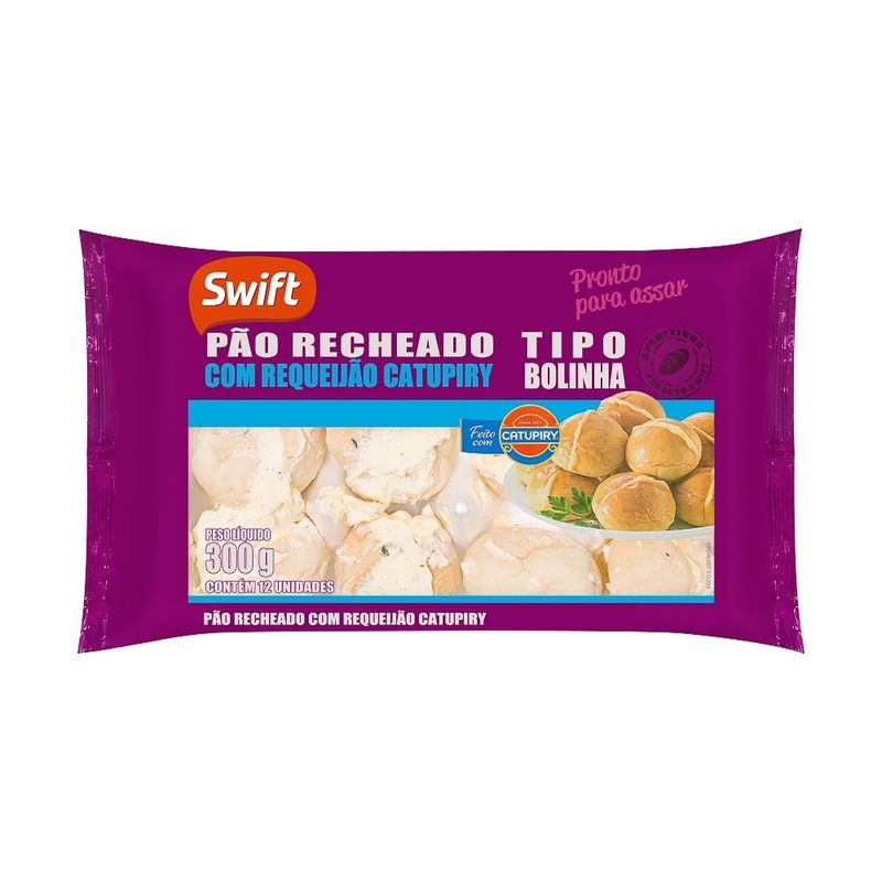 Pão Recheado Swift 300g Catupiry (7899567235726)