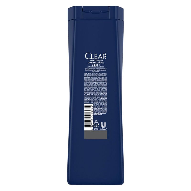 SH-CLEAR-L400P330ML-A.CASP-MEN-LIMP-DIARIA