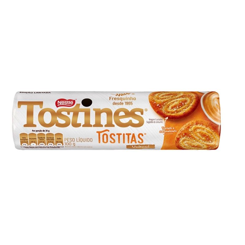 Biscoito Tostines Tostitas 100g (7891000369937)