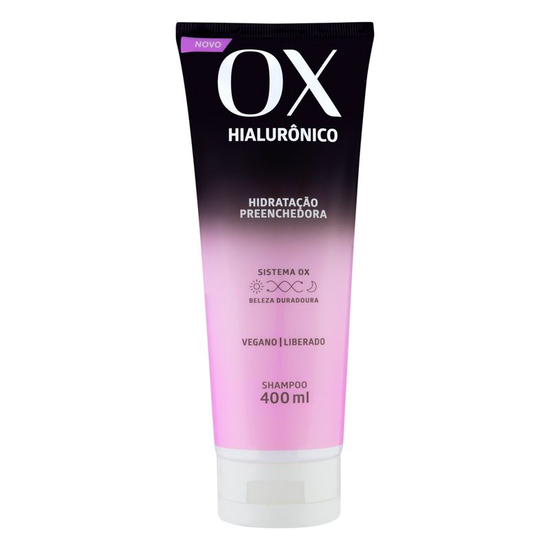 Shampoo Ox 400ml Hialurônico (7908324402506)