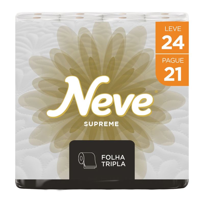 Papel higiênico Neve folha tripla (7891172433085)