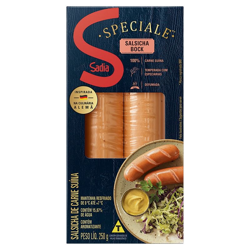 Salsicha Bock Sadia Speciale 250g (7891515586225)