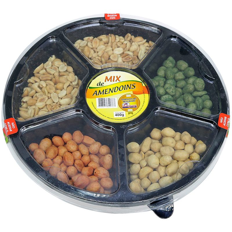 Mix Amendoins Bandeja 500g (7898577320767)