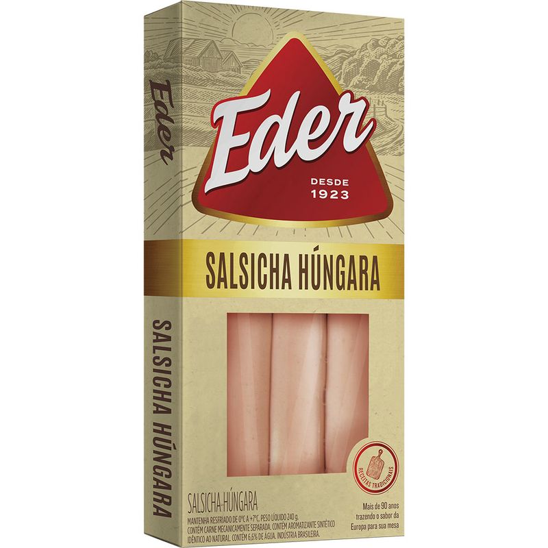 Salsicha Húngara Eder 240g (7894904261185)