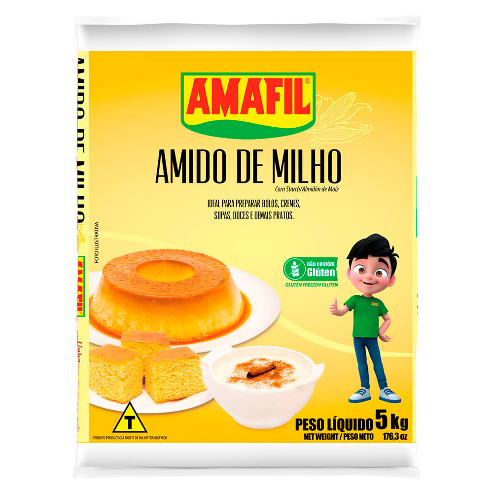 Amido De Milho Amafil 5Kg