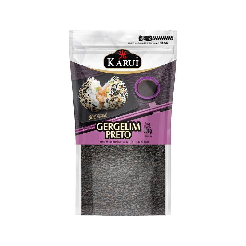 Gergelim Preto Karui 500g (7898270960970)