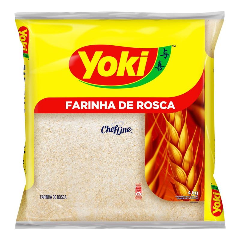 Farinha de rosca Yoki 4Kg (7891095911134)