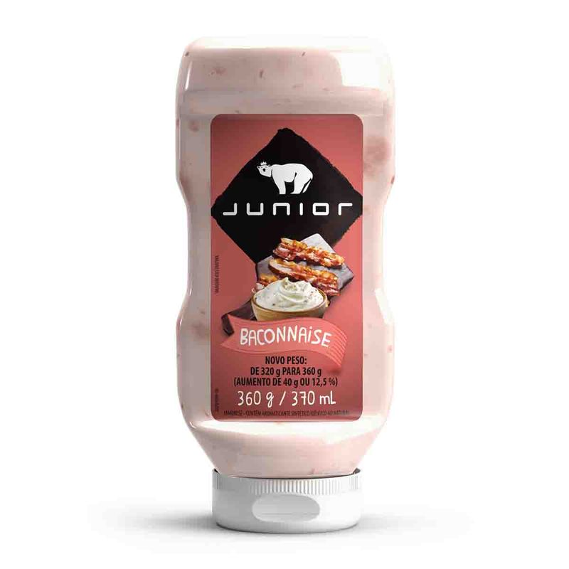 Maionese Junior Baconnaise 360g