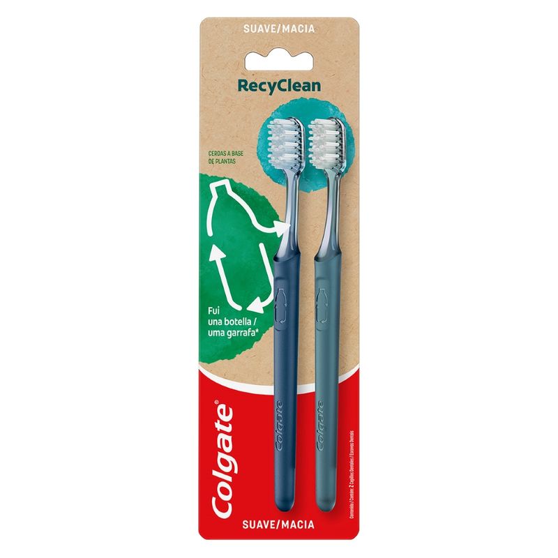 Escova Dental Colgate RecyClean (7509546674841)