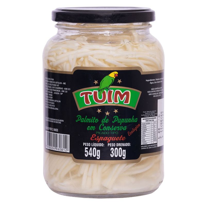 Palmito Tuim 300g Pupunha Espaguete (7898024960812)
