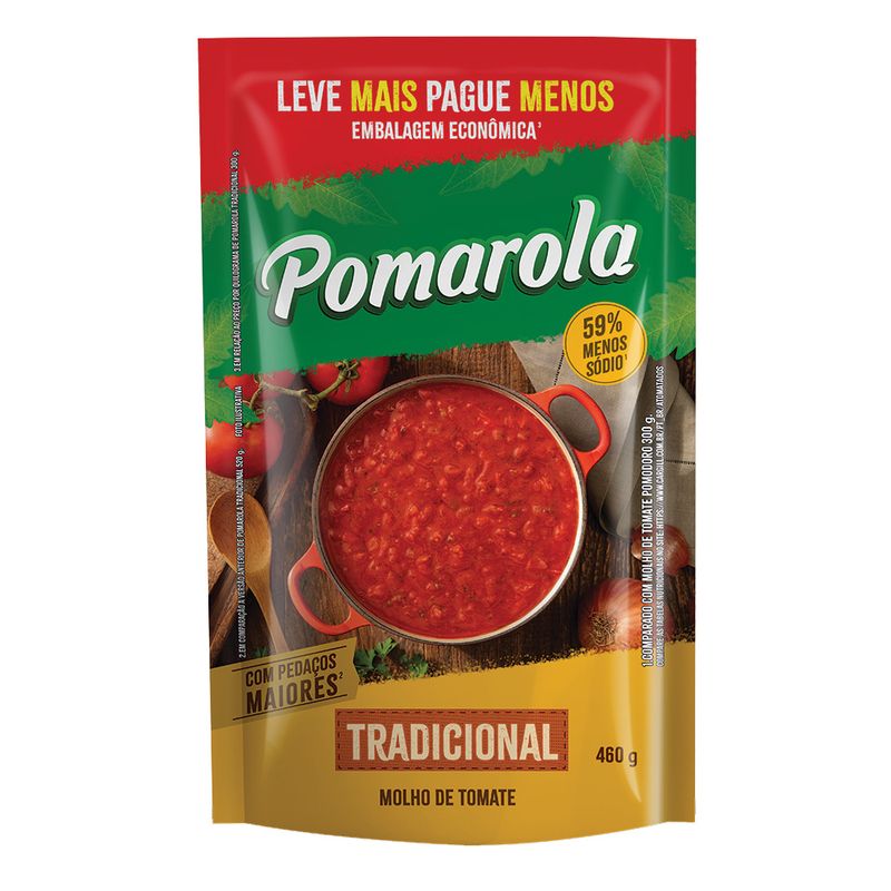 MOLHO-TOM-POMAROLA-460G-SAC-L-P--TRAD
