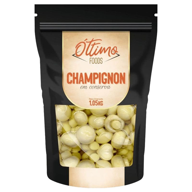 Champignon inteiro Ottimo sachê 1.05Kg (7898564982855)