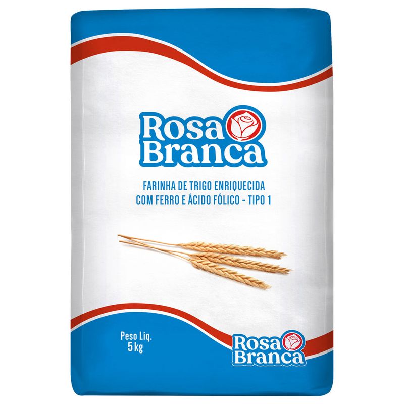 Farinha de Trigo Rosa Branca Tipo 1 5kg (7892020200163)