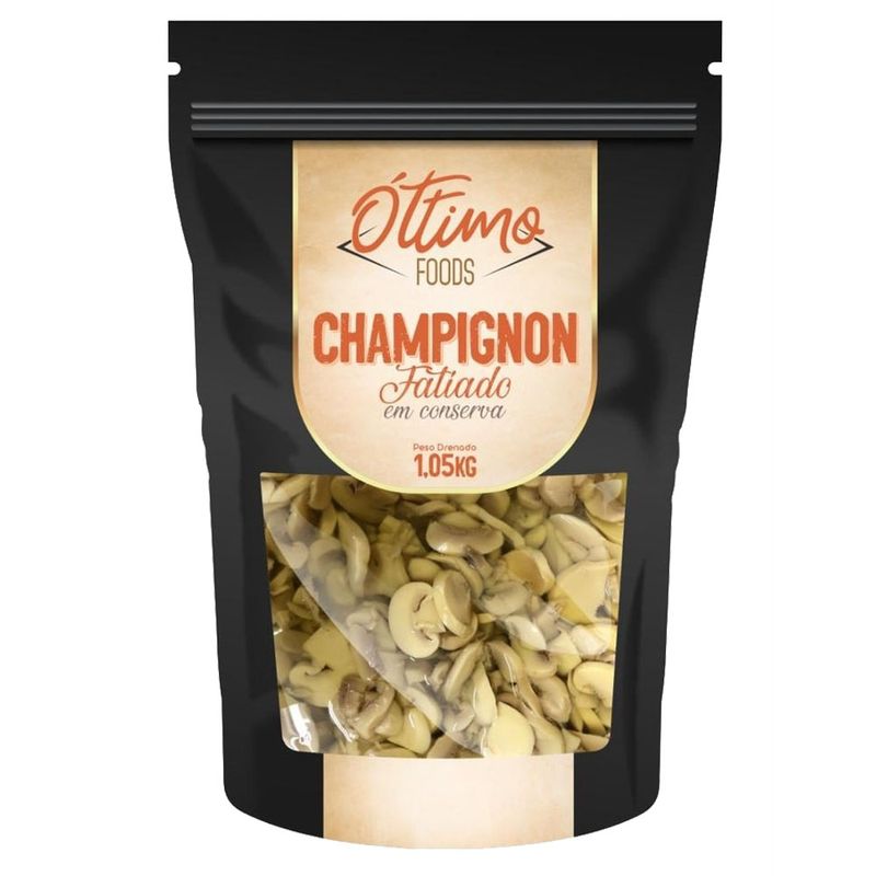 Champignon fatiado Óttimo sachê 1.05Kg (7898564982848)