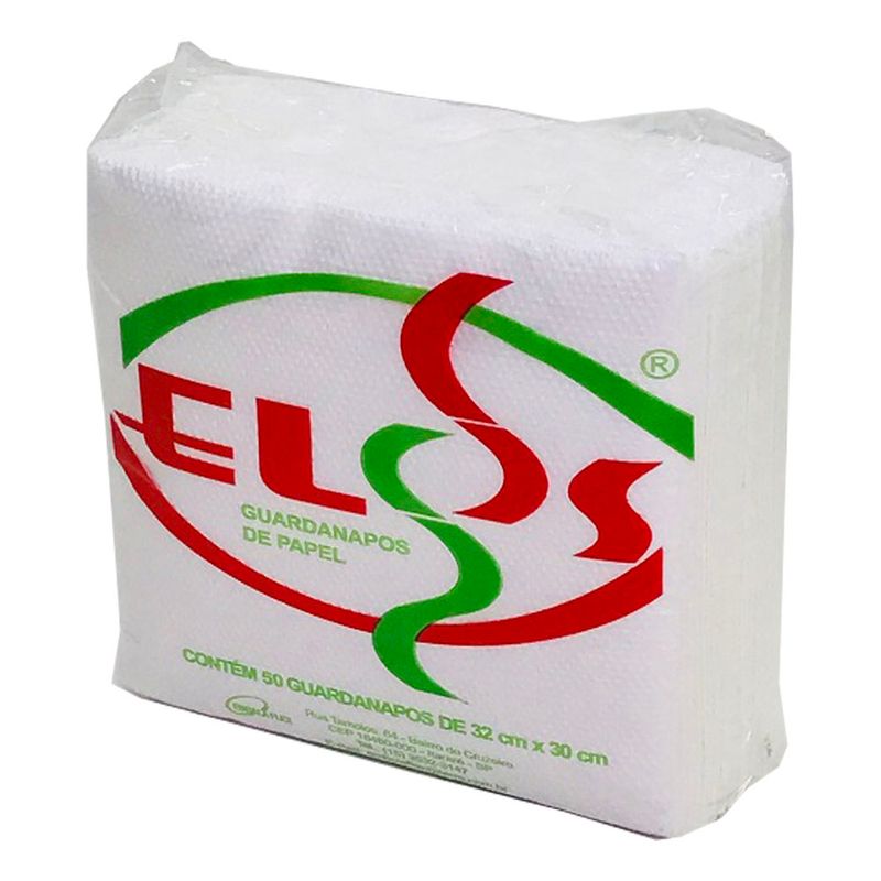 Guardanapo Papel Elos com 50 Unidades 32x30 (7898931684405)