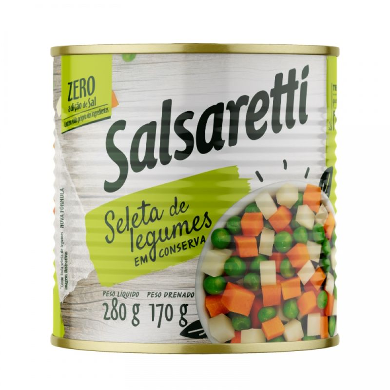 Seleta Legumes Salsaretti 170g Lata (7898930142999)
