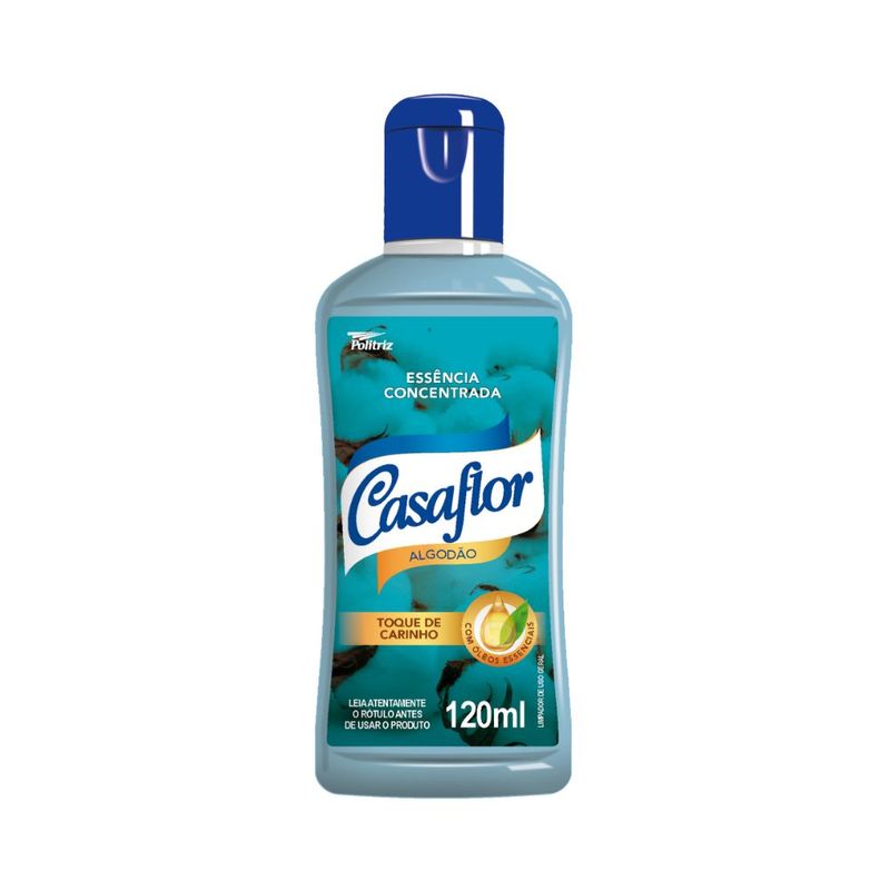 Essência Concentrada Algodão Casaflor 120ml (7898575690497)
