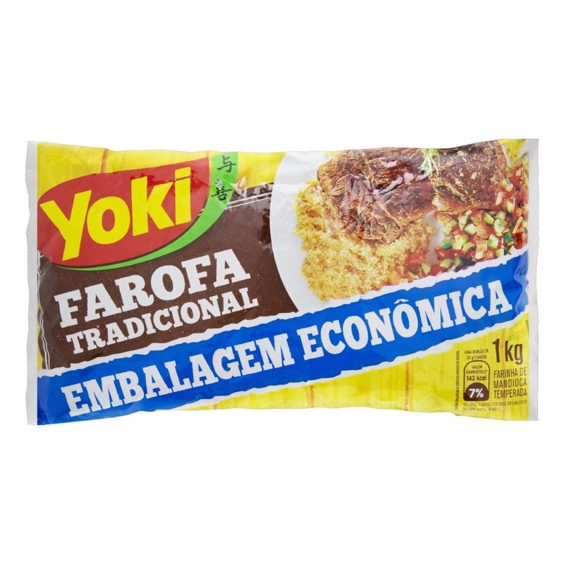 Farofa Pronta Yoki Tradicional 1Kg (7891095030262)