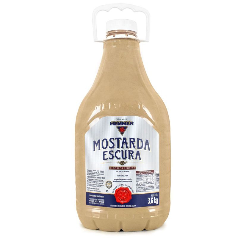Mostarda Hemmer Escura 3,6KG (7891031406151)