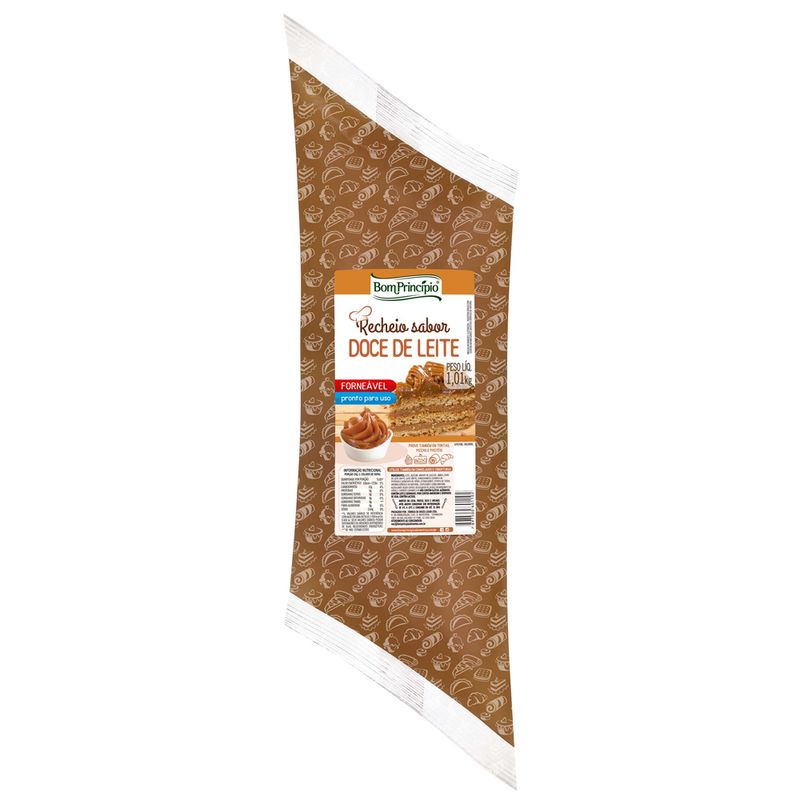 Recheio Forneavel Bom Princípio Doce de Leite 1,01kg (7897500601102)