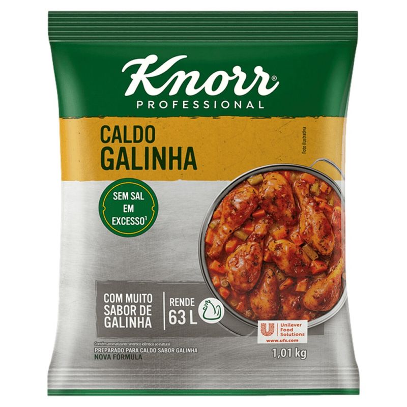 Caldo Knorr 1,01Kg Bag Galinha (7891150087248)