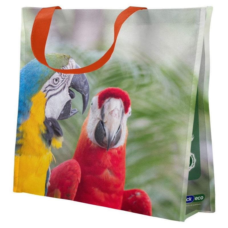 Sacola Retornável Ecológica Bompack Arara Unidade (7898416307232)