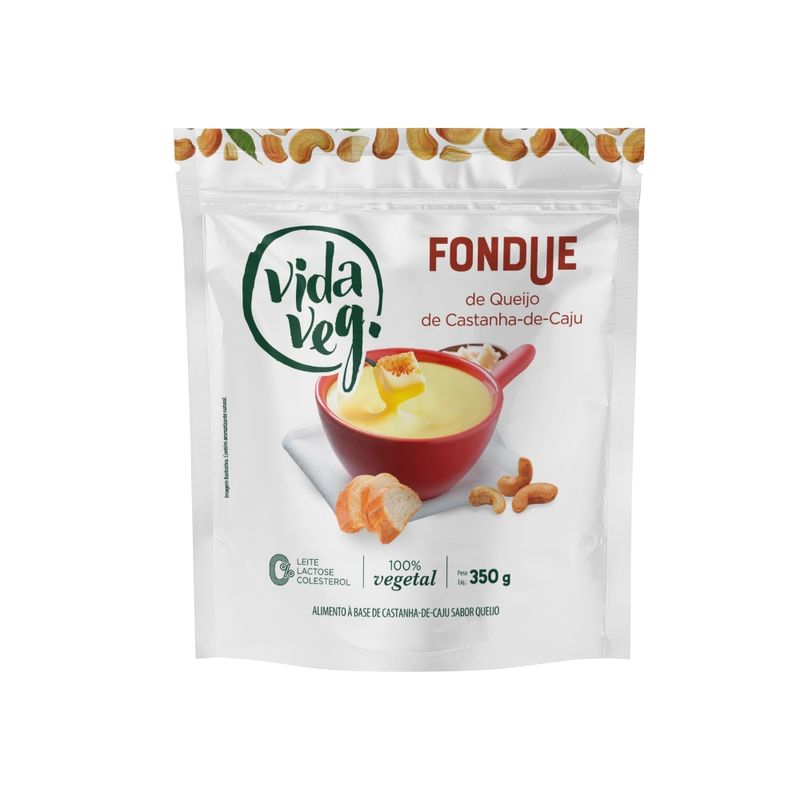 Queijo Fondue Vegetal Vida Veg Castanha Caju (7898958161774)