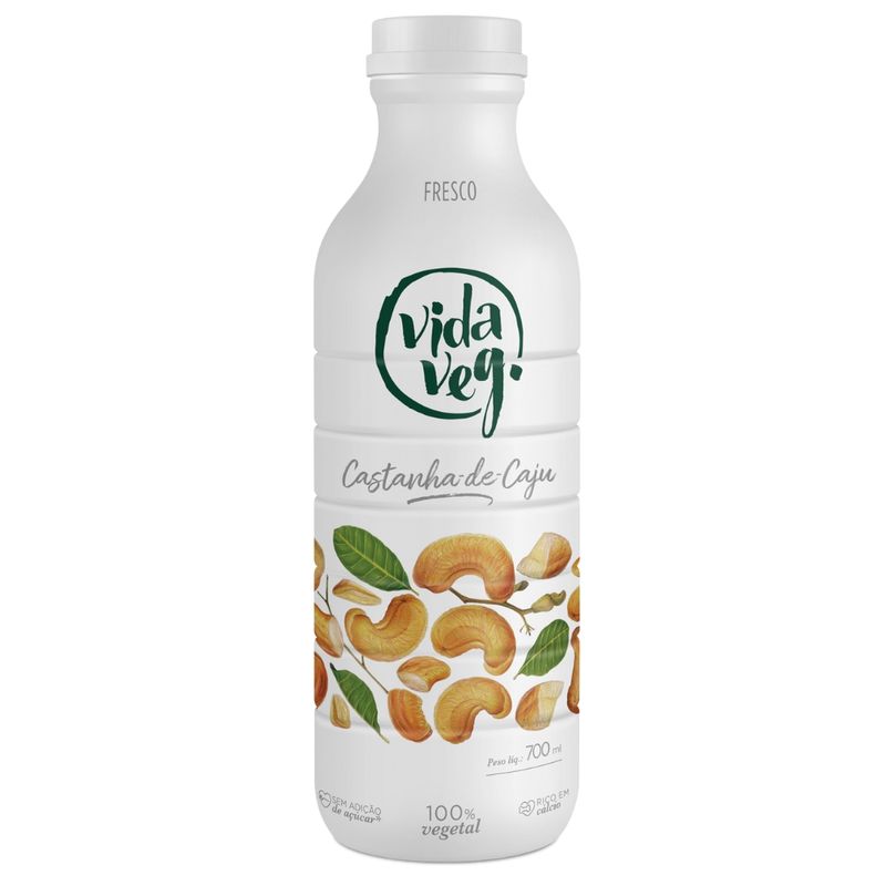 Bebida Vegetal Castanha Caju Vida Veg 700g (7898958161484)
